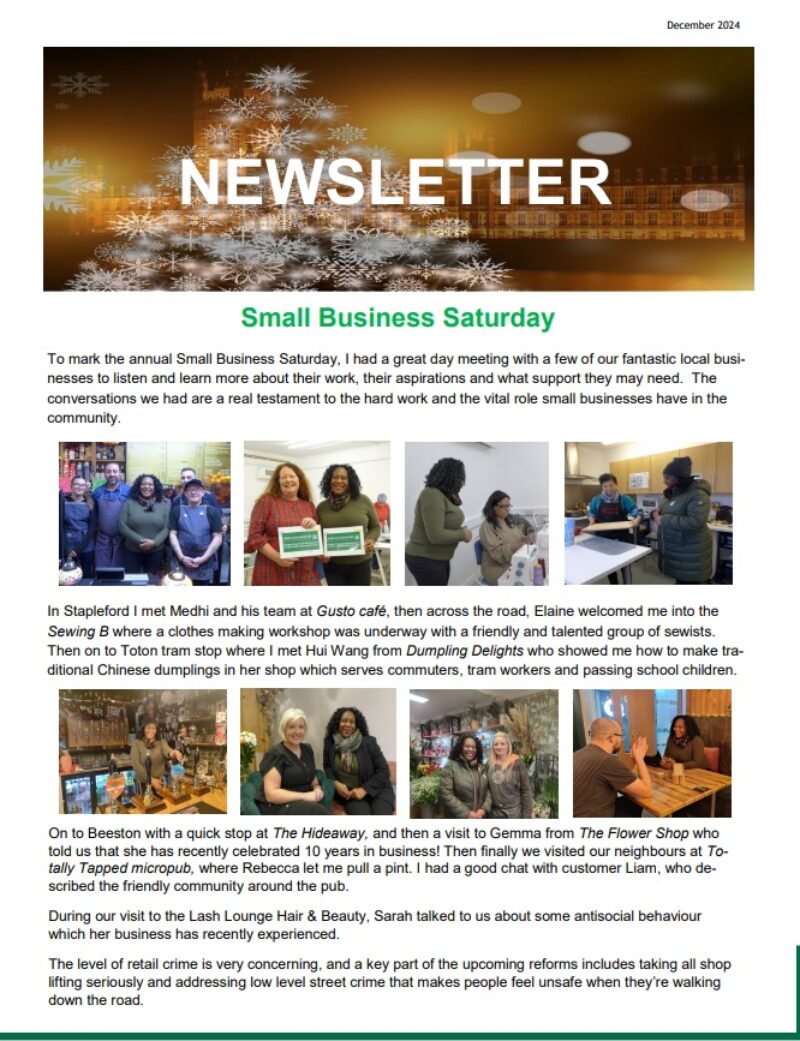 December 2024 Newsletter Page 2