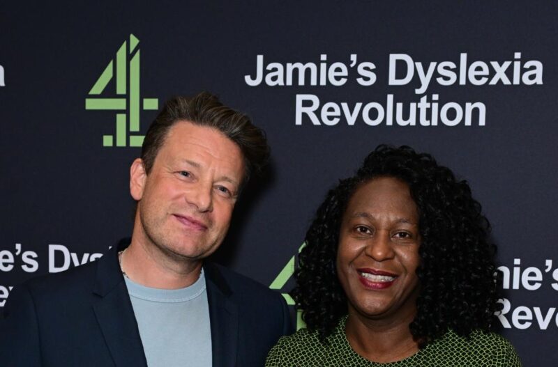 Jamie Oliver and Juliet Campbell MP. Photo Credit: Anthony Harvey